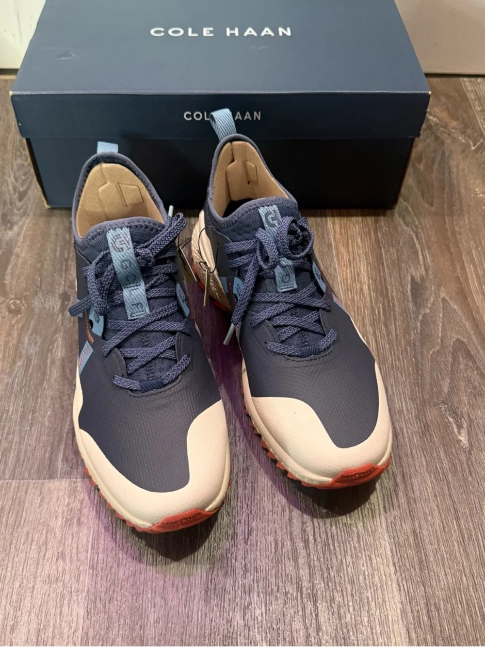 Men's ZERØGRAND Overtake Water-Resistant Golf Shoes sz 9